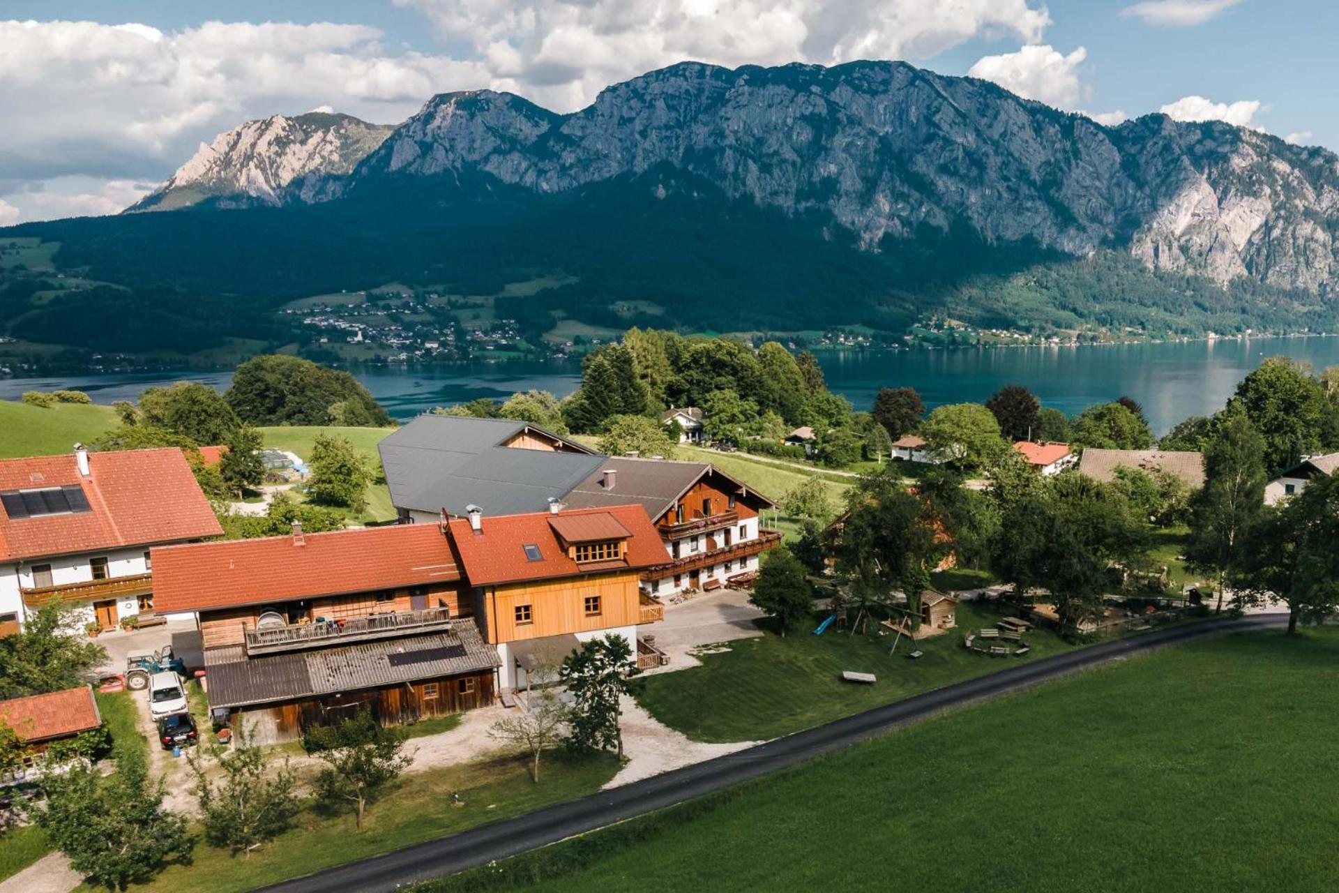 Ferienwohnung Grubinger Unterach am Attersee Bagian luar foto